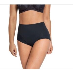 Leonisa High-Cut Seamless Shaper Panty - Black